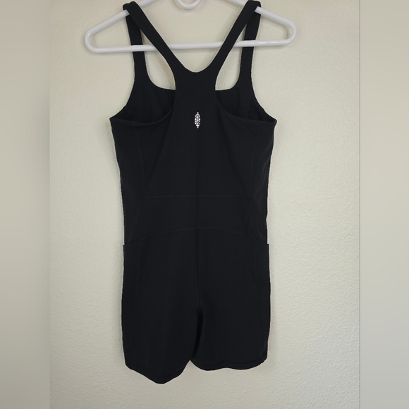 Free people movement never better runsie romper, Black, Size M - Picture 5 of 8